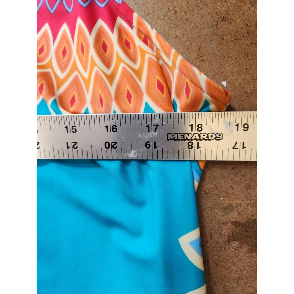 ARYEH Anthropologie Sun Dress Size Large‎ Coloful Stretch Comfy Jersey Boho - Picture 13 of 13